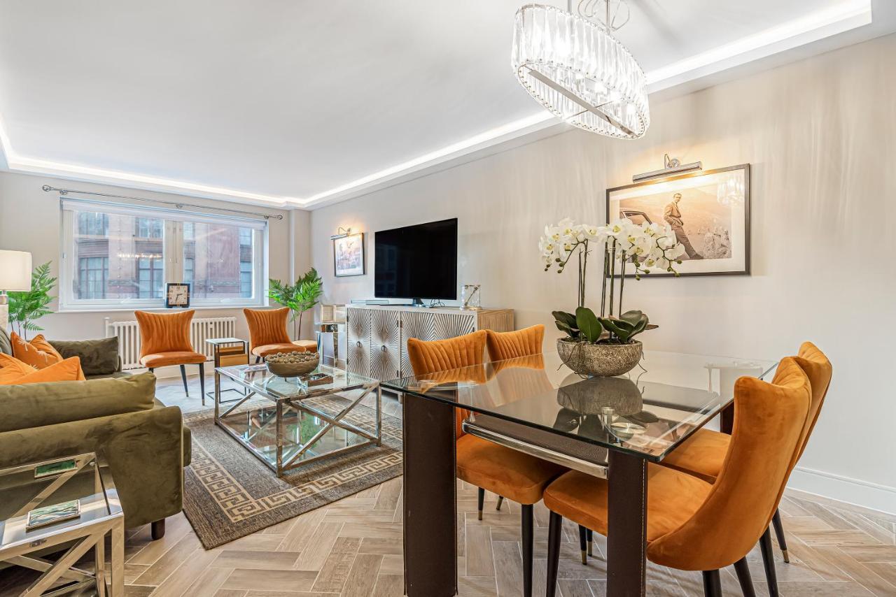 Luxury Living In Knightsbridge Private Balcony View Of Harrods, 2Br2Ba With Ac London Luaran gambar